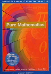 Cover of Pure mathematics by Andy Martin