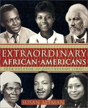 Cover of Extraordinary African-Americans by Susan Altman