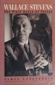 Cover of Wallace Stevens by James Longenbach