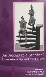 Cover of An acceptable sacrifice? by Duncan J. Dormor