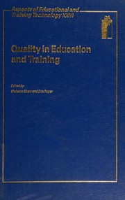 Front cover of Aspects of educational and training technology by Malcolm Shaw