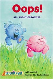 Cover of Oops! by Kirsten Hall