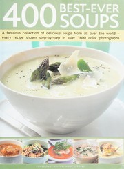 Front cover of 400 best-ever soups by Anne Sheasby