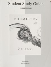 Front cover of Student study guide to accompany Chemistry, tenth edition by Raymond Chang