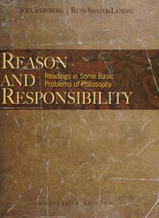 Front cover of Reason and responsibility by Joel Feinberg