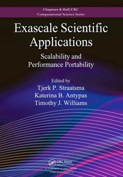 Front cover of Exascale Scientific Applications by Tjerk P. Straatsma