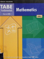 Cover of Mathematics by Steck-Vaughn Company