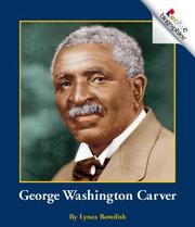 Cover of George Washington Carver by Lynea Bowdish