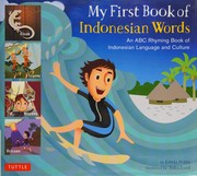 Front cover of My first book of Indonesian words by Linda Hibbs