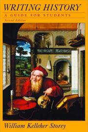 Front cover of Writing history by William Kelleher Storey