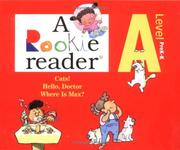 Cover of A Rookie Reader by Robert F. Marx