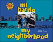 Cover of Mi barrio = by George Ancona