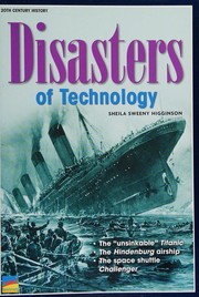 Front cover of Disasters of technology by Sheila Sweeny Higginson