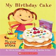 Front cover of My birthday cake by Olivia George