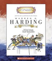 Front cover of Warren G. Harding (Getting to Know the Us Presidents) by Mike Venezia