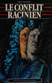 Cover of Le conflit racinien by Ingrid Heyndels