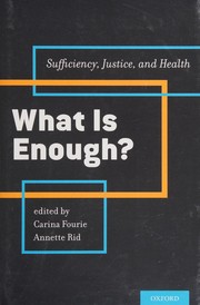 Front cover of What Is Enough? by Carina Fourie