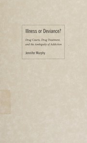 Cover of Illness or Deviance? by Jennifer Murphy