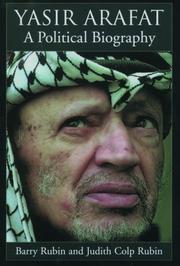 Cover of Yasir Arafat by Barry Rubin