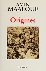 Cover of Origines by Amin Maalouf