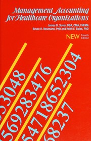 Front cover of Management accounting for healthcare organizations by James D. Suver