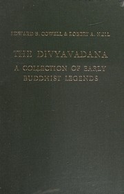Front cover of The Divyavadana by Edward B. Cowell
