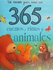 Front cover of 365 cuentos y rimas de animales by Parragon