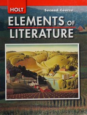 Front cover of Holt Elements of Literature--Second Course by Kylene Beers