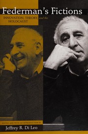 Front cover of Federman's fictions by Jeffrey R. Di Leo
