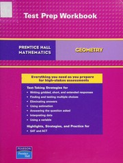 Cover of Test prep workbook by Unknown