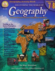 Front cover of Discovering the World of Geography by Myrl Shireman