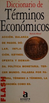 Front cover of Diccionario de Terminos Economicos by Matilde Menard