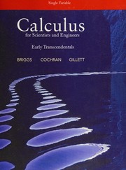 Cover of Calculus for Scientists and Engineers by Eric L. Schulz