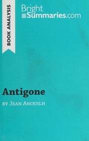 Front cover of Antigone by Jean Anouilh by Alain Sable