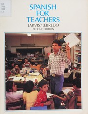 Cover of Spanish for teachers by Ana C. Jarvis