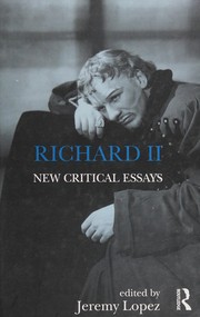 Cover of Richard II by Jeremy Lopez