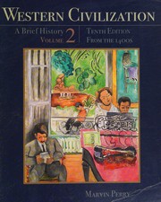 Front cover of Western Civilization - A Brief History Vol. 2 by Marvin Perry
