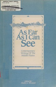 Front cover of As Far As I Can See by Charles L. Woodard