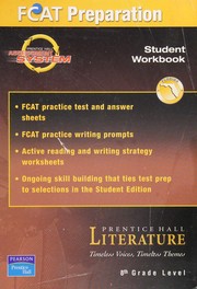Cover of FCAT Preparation Workbook--8th Grade Level by Pearson Education Staff
