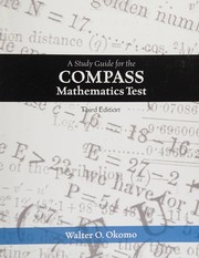Cover of A study guide for the Compass mathematics test by Walter O. Okomo