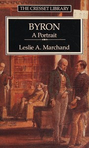 Cover of Byron by Leslie A. Marchand