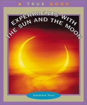 Front cover of Experiments With the Sun and the Moon by Salvatore Tocci
