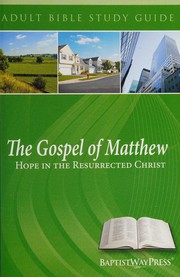 Cover of The Gospel of Matthew by Carol Davis Younger