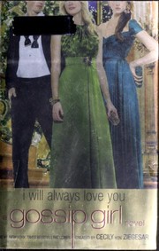 Front cover of I Will Always Love You by Cecily von Ziegesar