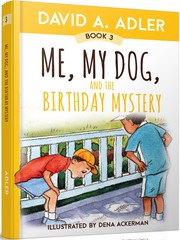Front cover of My dog and the birthday mystery by David A. Adler