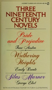 Cover of Three Nineteenth-Century Novels by Jane Austen