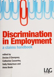Front cover of Discrimination in employment by Declan O'Dempsey