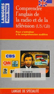 Cover of Comprendre l'anglais de la radio et de la télévision by Michel Marcheteau