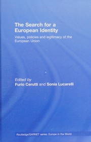 Front cover of The Search for a European Identity by Furio  Cerutti: