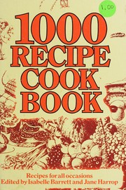 Cover of 1000 recipe cookbook by Isabelle Barrett